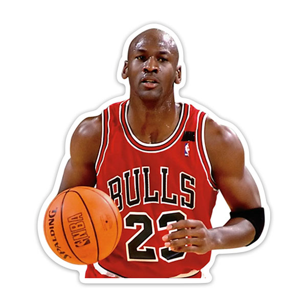 Adesivi per Auto e Moto: Michael Jordan Chicago Bulls 23