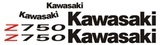 Adesivi per Auto e Moto: Kit Kawasaki Z750