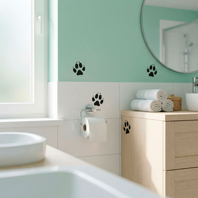 Kit 4 tracce di cani 6/9
