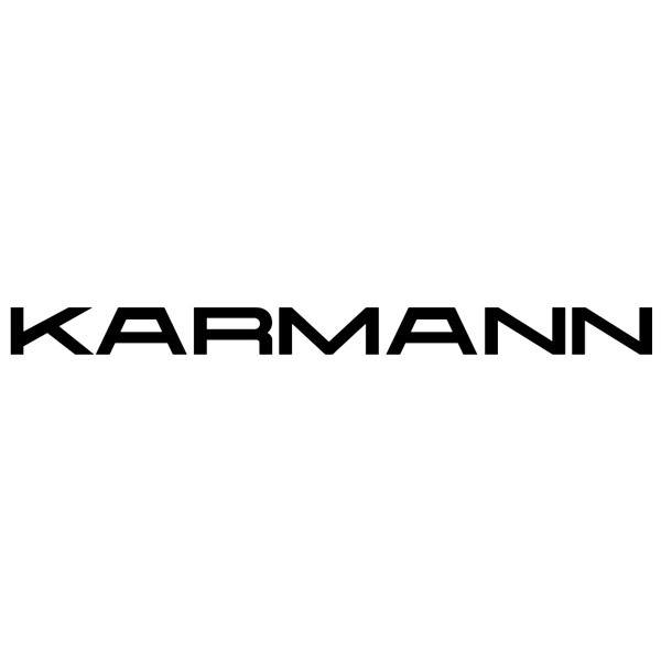 Adesivi per camper: Adesivo logo Karmann