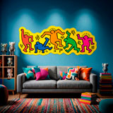 Adesivi Murali: Breakdance (Colore) 6