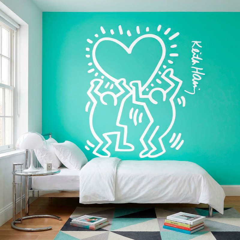 Keith Haring - Figure con cuore 10