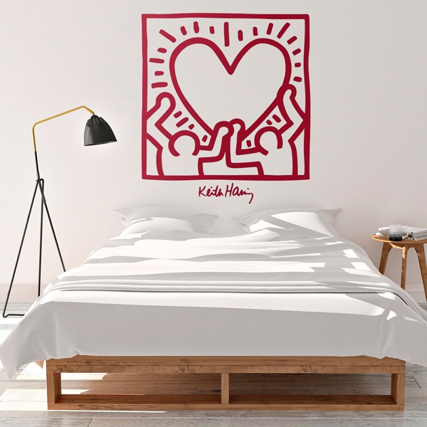 Keith Haring - Cuore rosso 0
