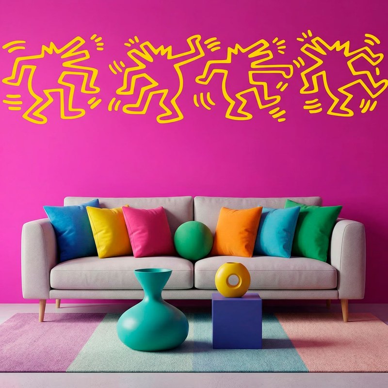 Figure danzanti di Keith Haring 7