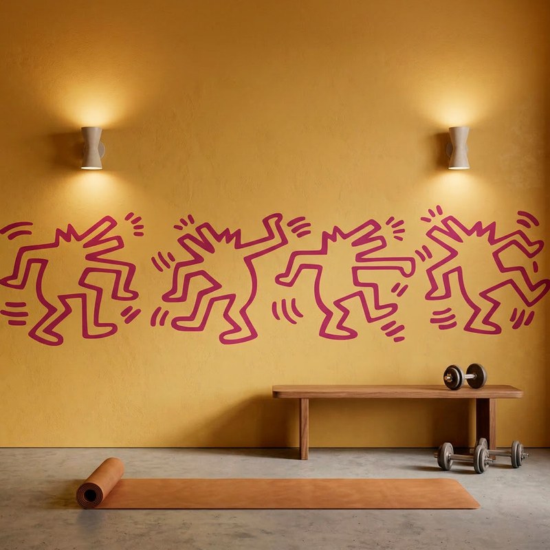 Figure danzanti di Keith Haring 8