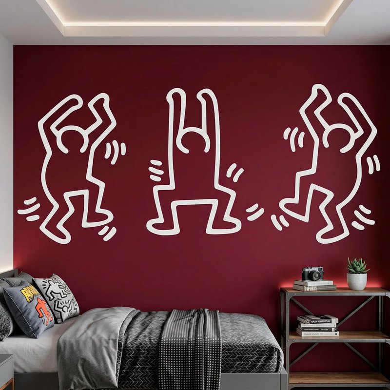 Keith Haring - Figure che ballano 1/7