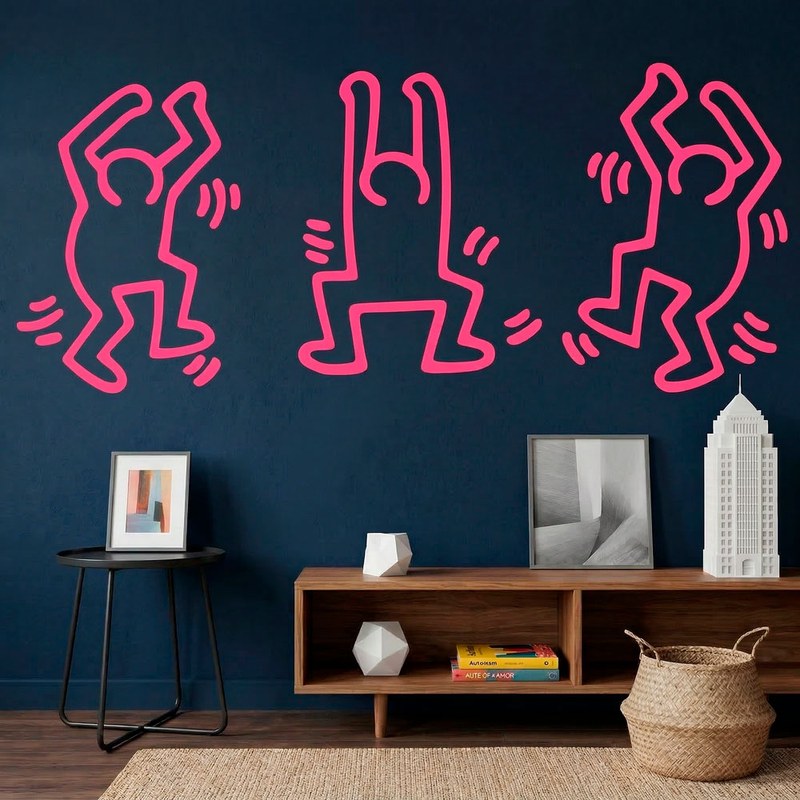 Keith Haring - Figure che ballano 4/7