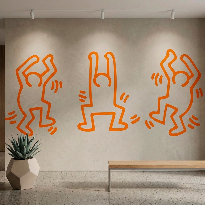 Keith Haring - Figure che ballano 5/7