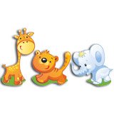 Adesivi per Bambini: Kit giraffa, tigre ed elefante 3