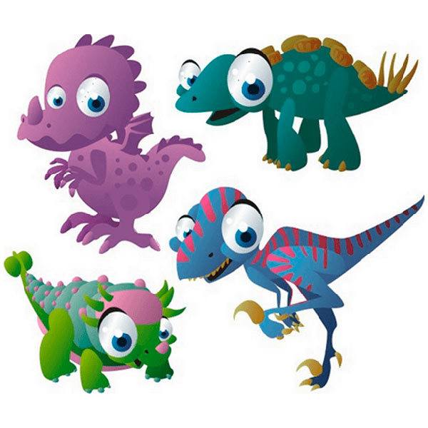 Adesivi per Bambini: Kit Dinosauri