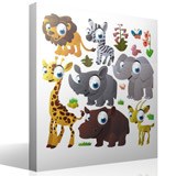 Adesivi per Bambini: Kit Animali della giungla 7