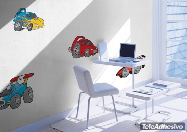 Adesivi per Bambini: Auto veloci