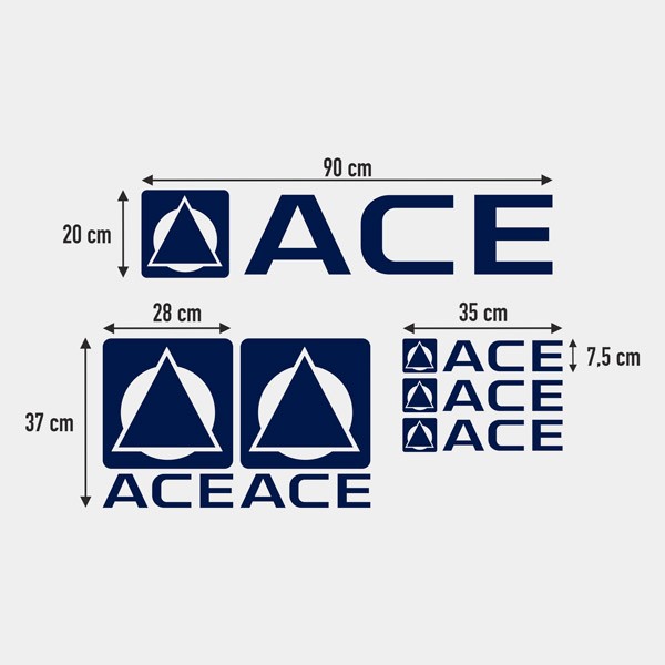 Adesivi per camper: Kit adesivi ACE