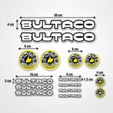 Adesivi per Auto e Moto: Bultaco Set 3