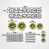 Adesivi per Auto e Moto: Set Bultaco 15X 3