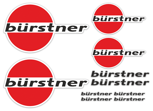 Adesivi per Auto e Moto: Set Bürstner