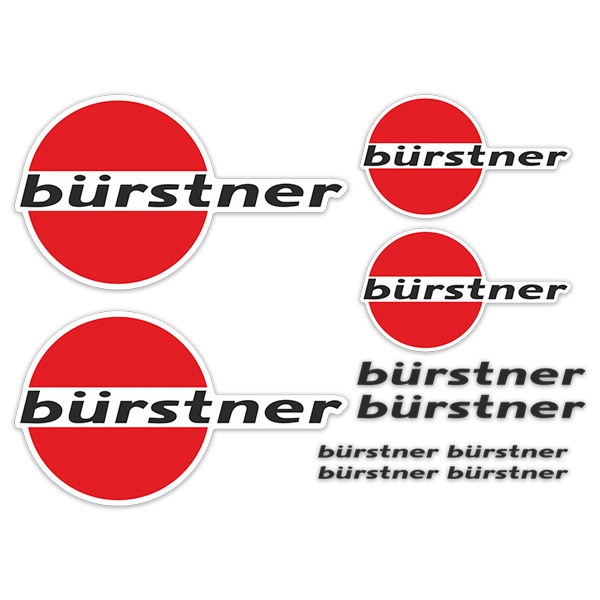 Adesivi per camper: Set Bürstner