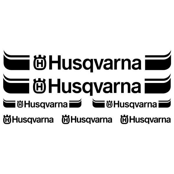 Adesivi per Auto e Moto: Kit Husqvarna 1