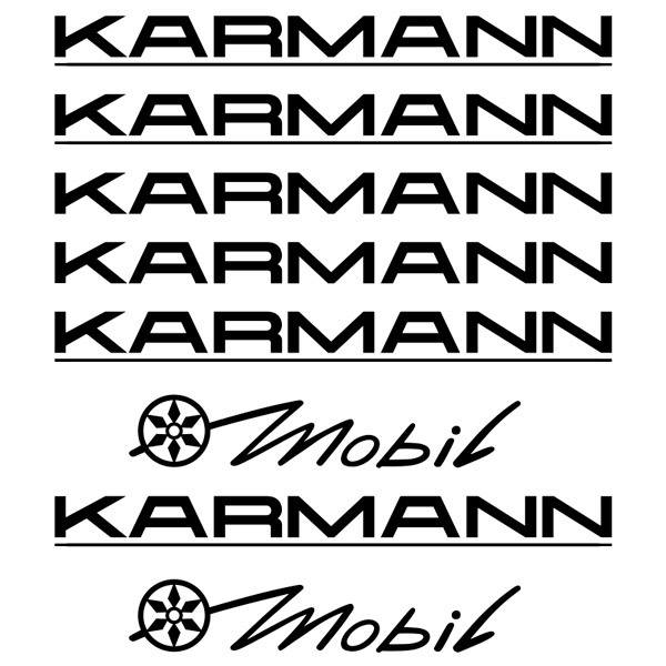 Adesivi per camper: Kit Karmann Mobil