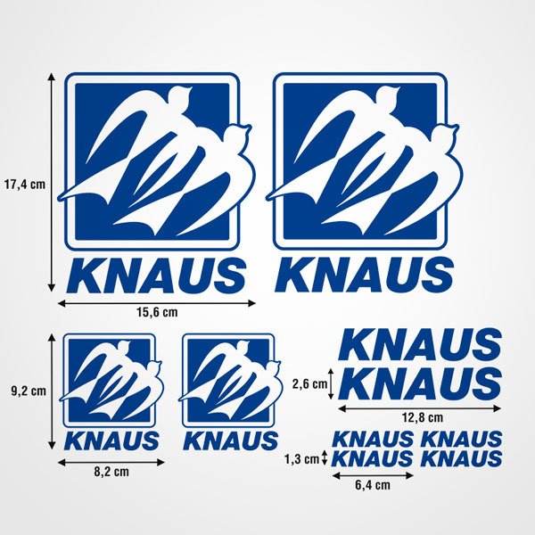 Adesivi per Auto e Moto: Kit Knaus ultimate