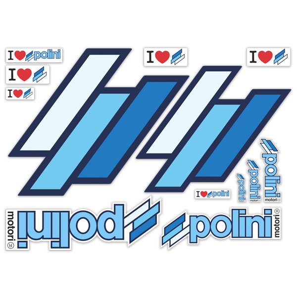 Adesivi per Auto e Moto: Kit Polini