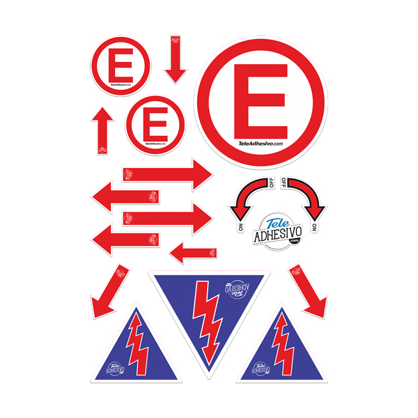 Adesivi per Auto e Moto: Set di di sicurezza per il rally