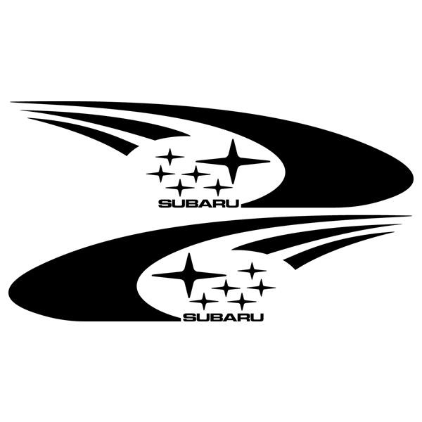 Adesivi per Auto e Moto: Subaru Impreza WRC 2003