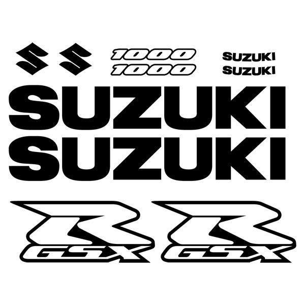 Adesivi per Auto e Moto: GSXR 1000 2004 con Logotipo e Numeri
