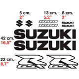 Adesivi per Auto e Moto: GSXR 1000 2004 con Logotipo e Numeri 2