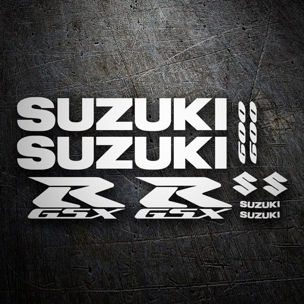 Adesivi per Auto e Moto: Suzuki GSXR 600
