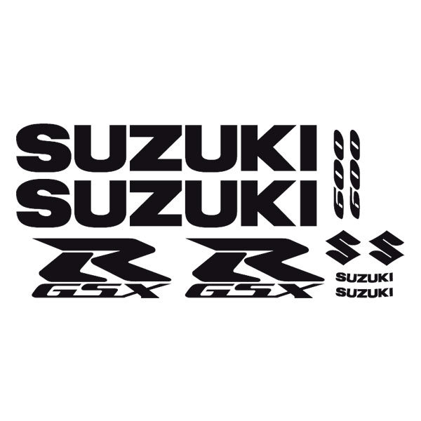 Adesivi per Auto e Moto: Kit Suzuki GSXR 600