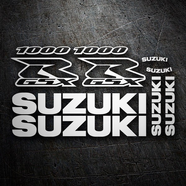 Adesivi per Auto e Moto: Kit di GSX-R1000 2001