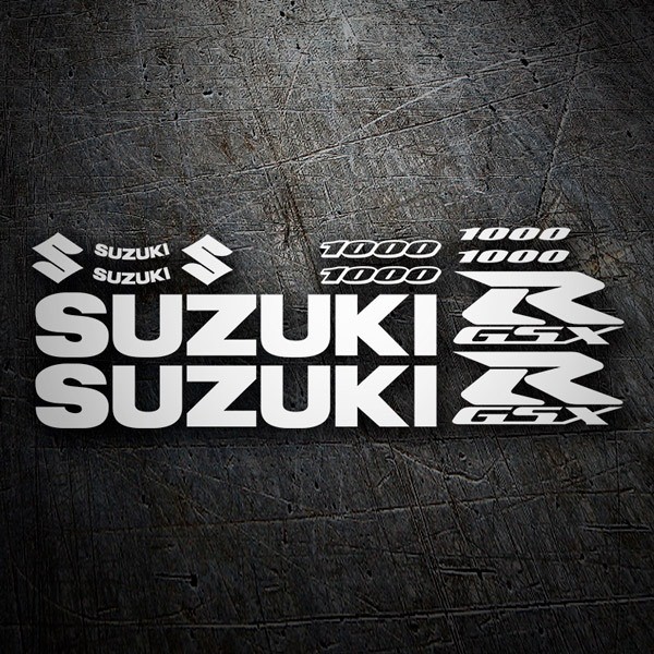 Adesivi per Auto e Moto: Kit Adesivi Suzuki GSX-R 1000