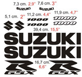 Adesivi per Auto e Moto: GSXR 1000 2005-06 2