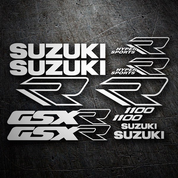Set di adesivi Suzuki GSX-R 1100 Hyper Sports 0