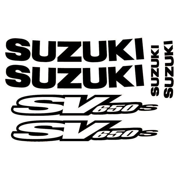 Adesivi per Auto e Moto: SV 650 contorno 2001