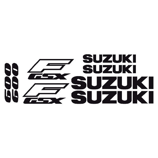 Adesivi per Auto e Moto: Kit di Suzuki Katana GSX600F 1990