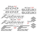 Adesivi per Auto e Moto: Katana 600 1998 2