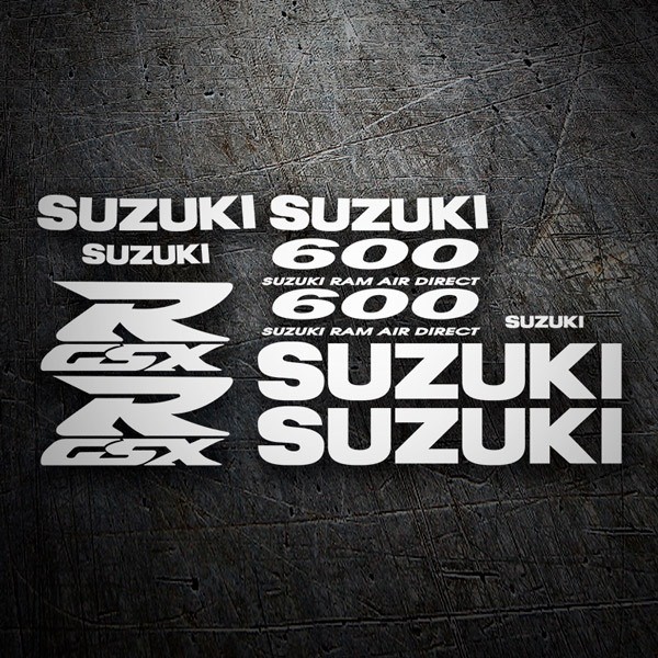 Adesivi per Auto e Moto: di GSXR 600 SRAD