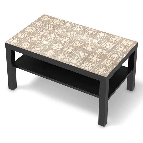 Adesivi Murali: Adesivo Ikea Lack Table Piastrelle Crema