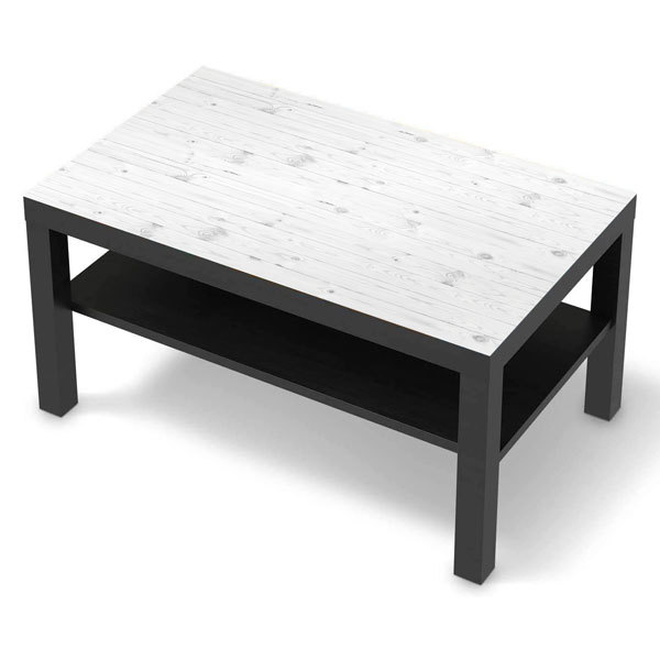 Adesivi Murali: Adesivo Ikea Lack Table Legno Bianco