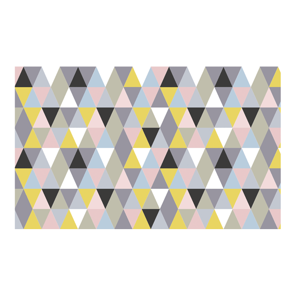 Adesivi Murali: Adesivo Ikea Lack Table Triangoli