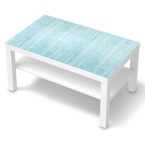 Adesivi Murali: Adesivo Ikea Lack Table Legno Blu