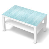 Adesivi Murali: Adesivo Ikea Lack Table Legno Blu 3