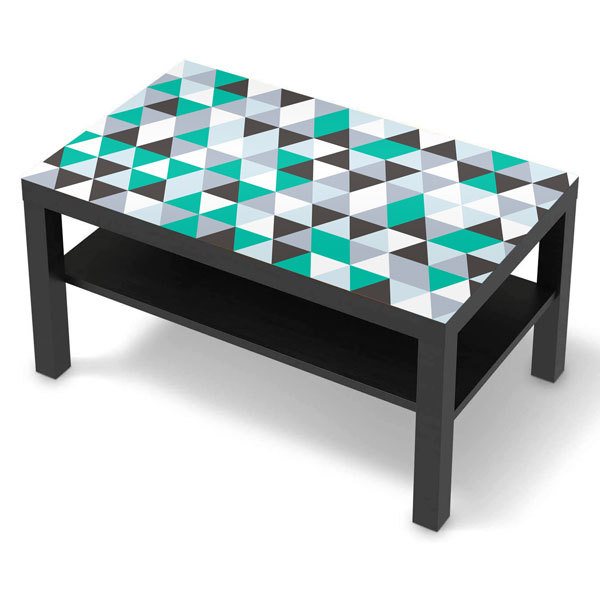 Adesivi Murali: Adesivo Ikea Lack Table Triangoli Freddi