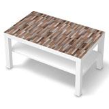 Adesivi Murali: Adesivo Ikea Lack Table Parquet 3