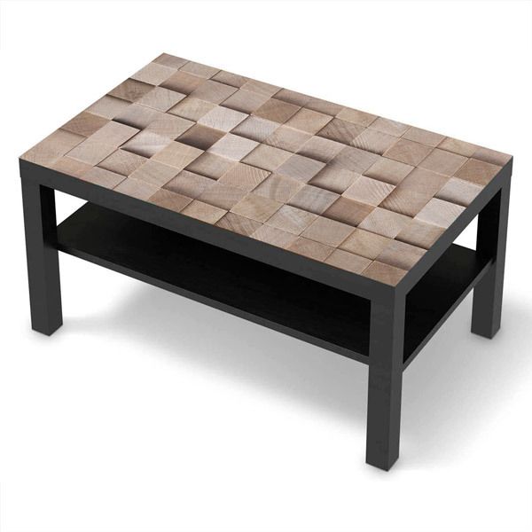 Adesivi Murali: Adesivo Ikea Lack Table Struttura del Legno
