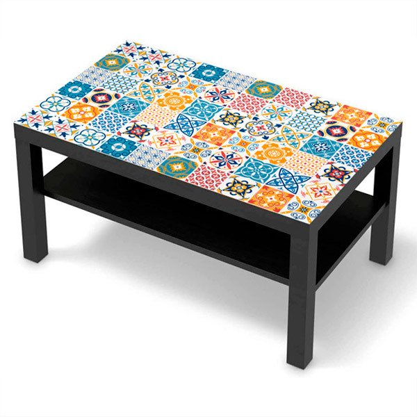 Adesivi Murali: Adesivo Ikea Lack Table Piastrelle ornamentali 1