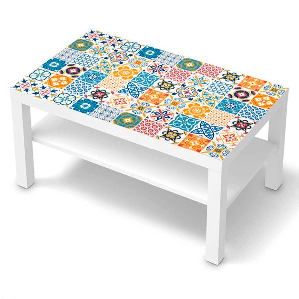 Adesivi Murali: Adesivo Ikea Lack Table Piastrelle ornamentali