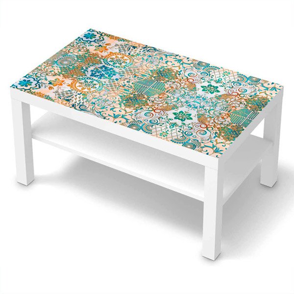 Adesivi Murali: Adesivo Ikea Lack Table Simmetrico
